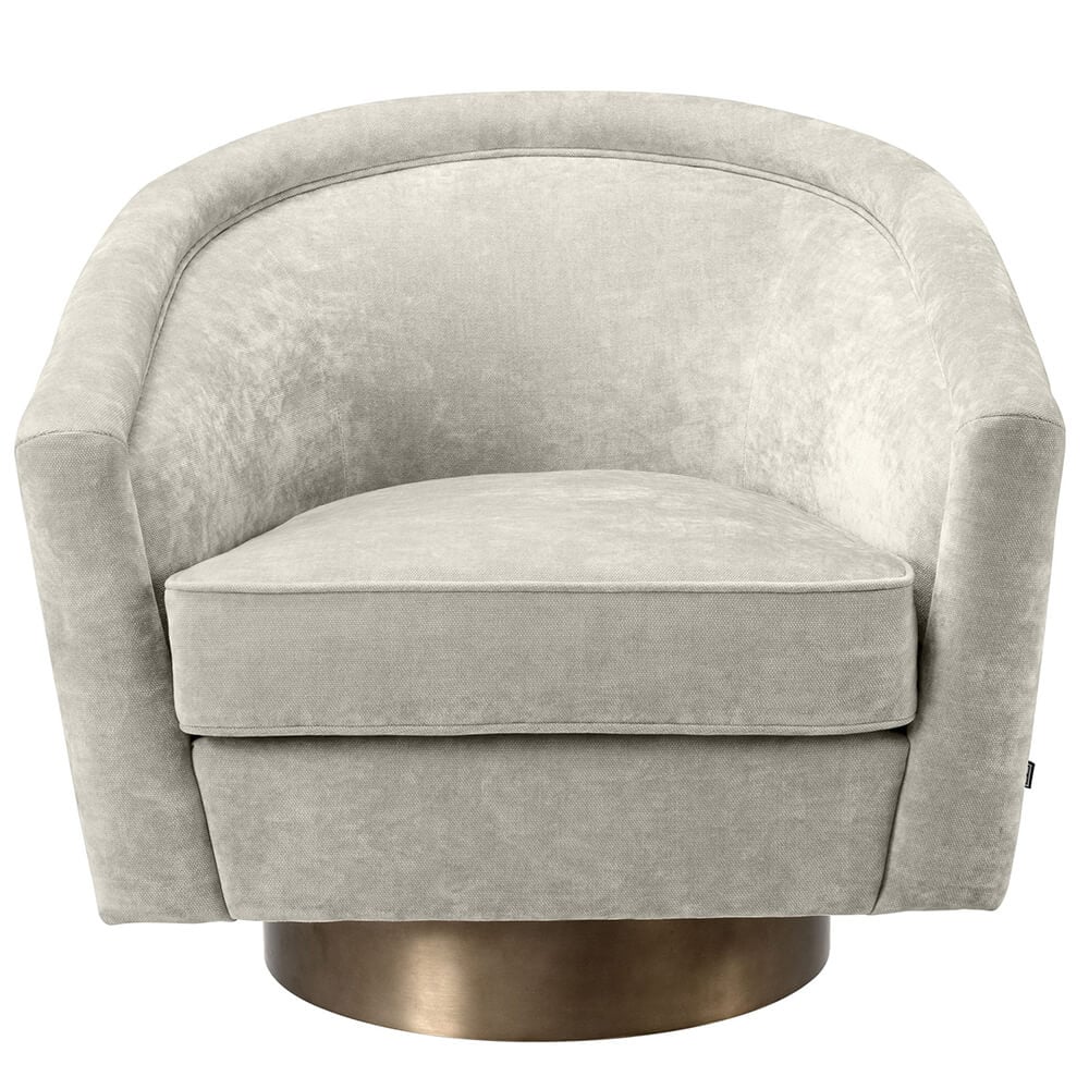 Catene Swivel Chair in Clarck Sand