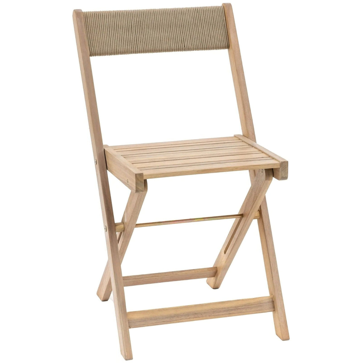 Vindo Outdoor Folding Chair Natural Set of 2