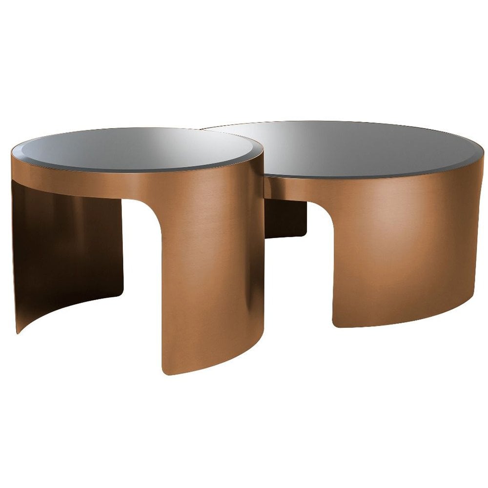 Piemonte Nesting Coffee Table - Copper