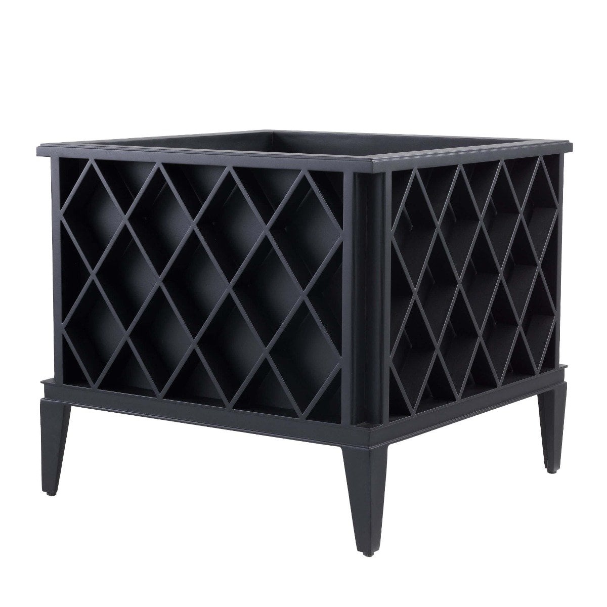 Ocean Club Outdoor Planter in Black
