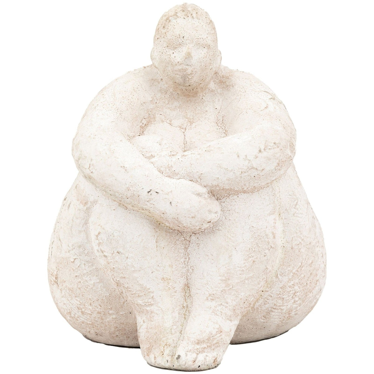 Cement Lady Decoration Small