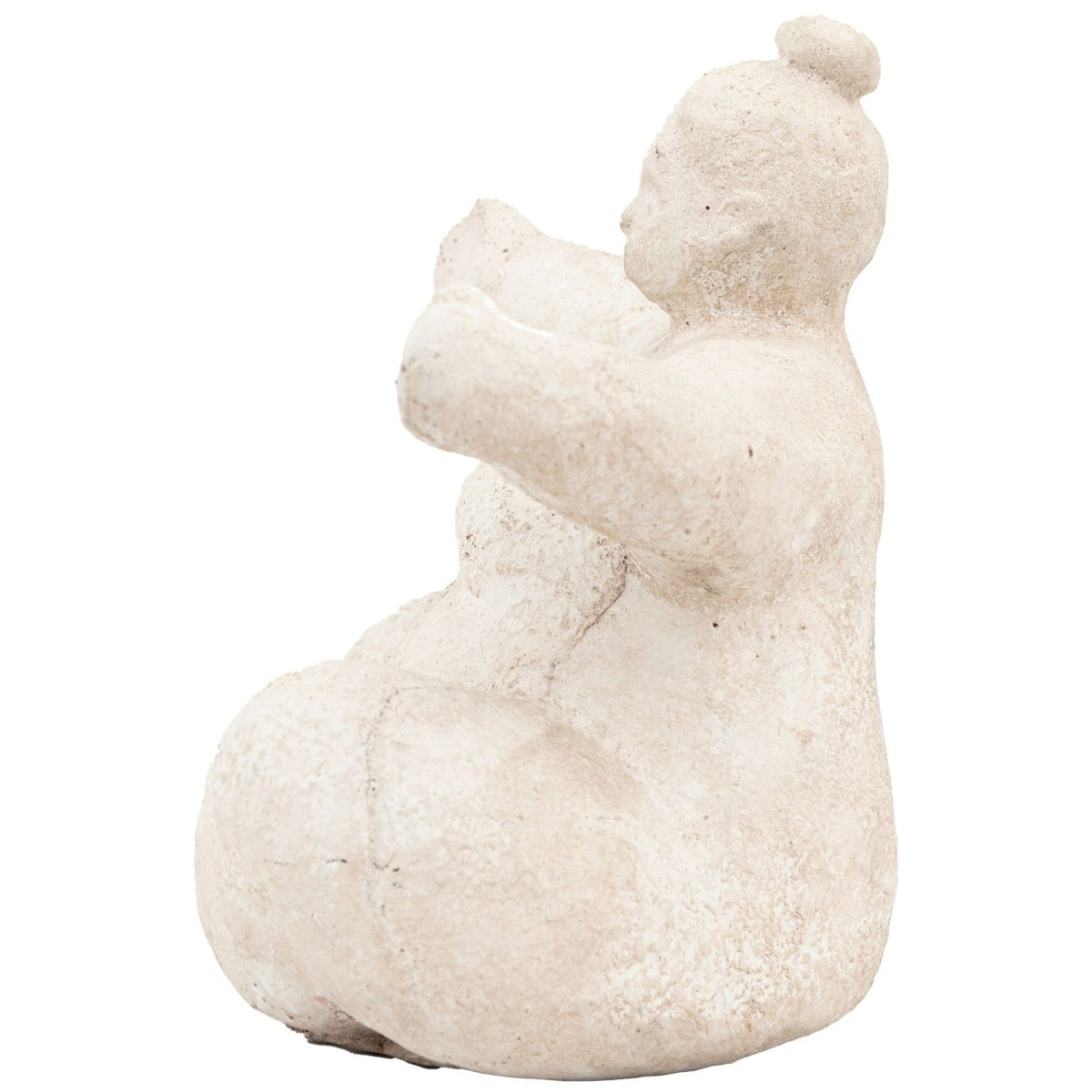 Cement Lady Decoration Large