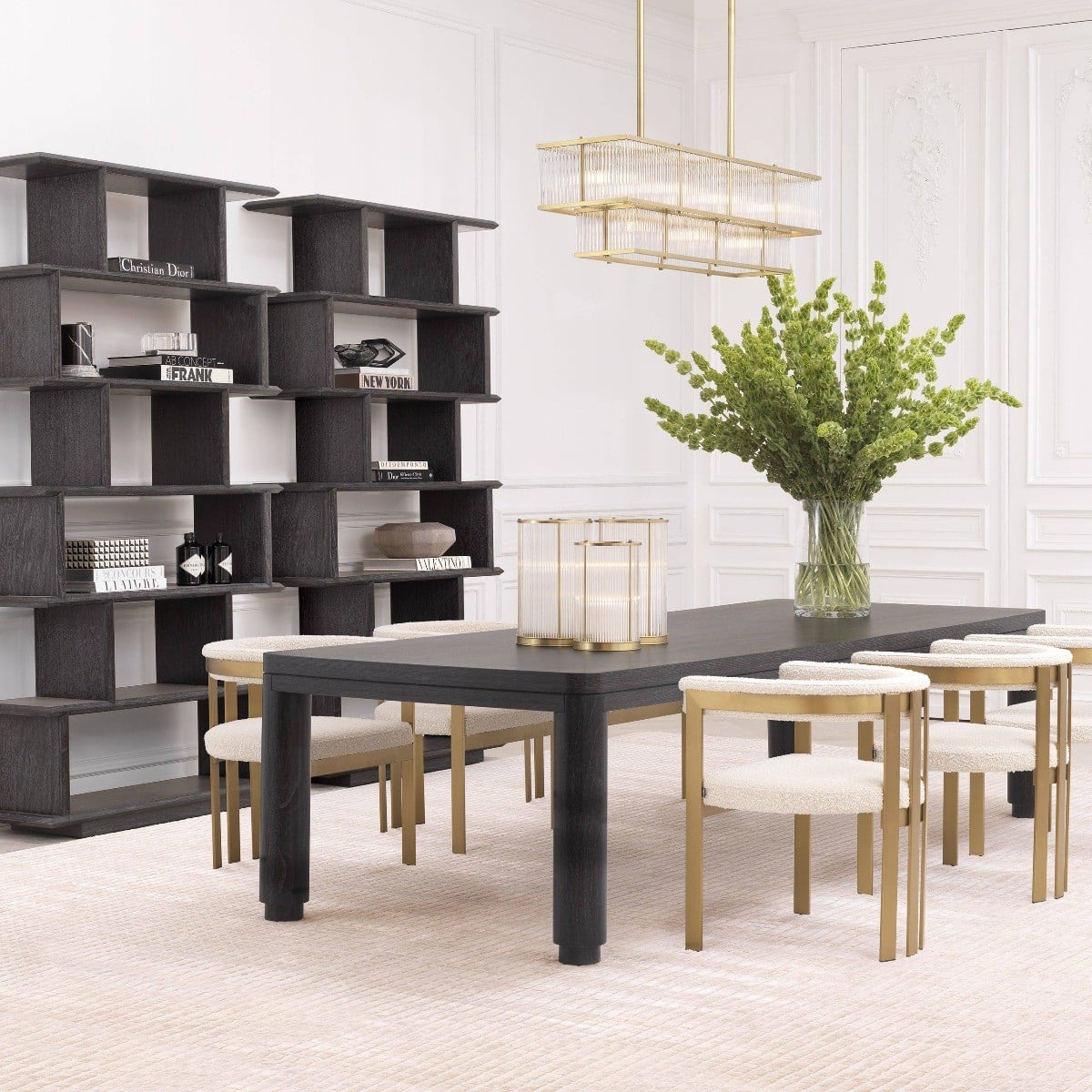 Atelier Dining Table in Charcoal Grey - 300cm