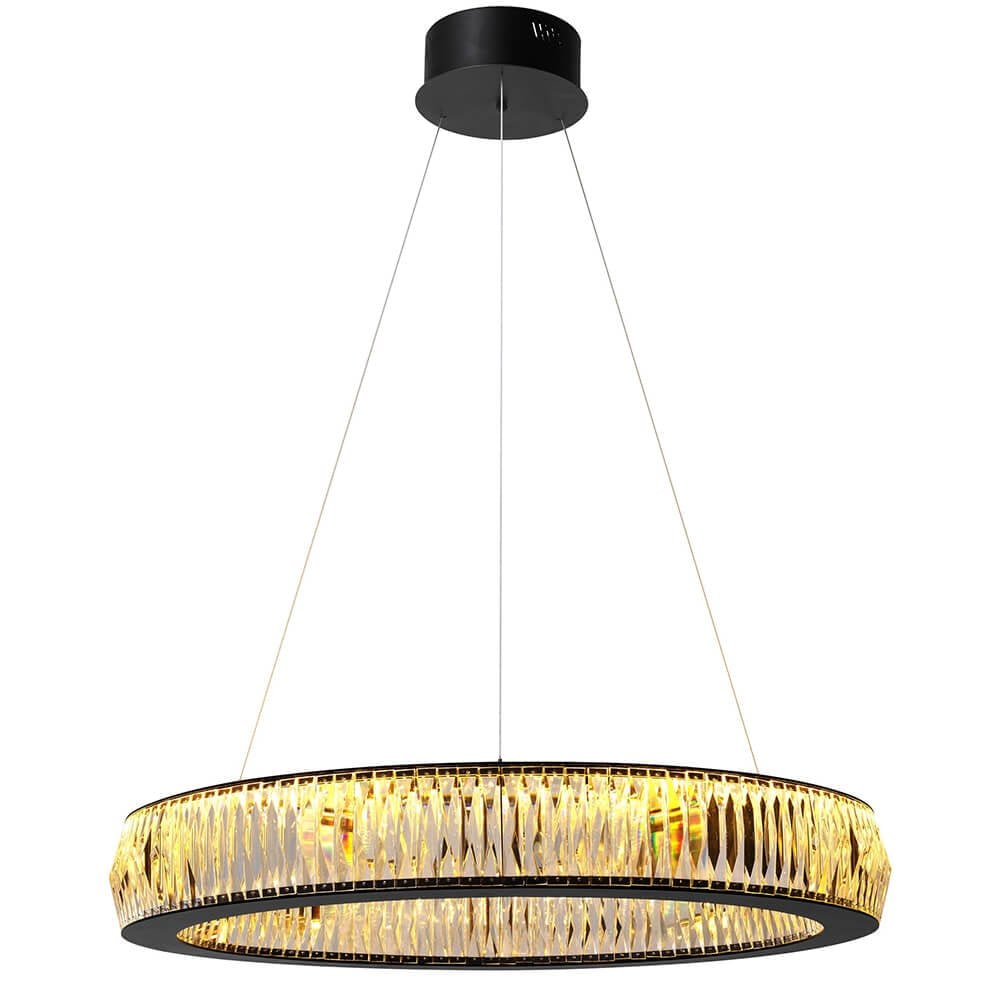 Vancouver Round Crystal Chandelier Large