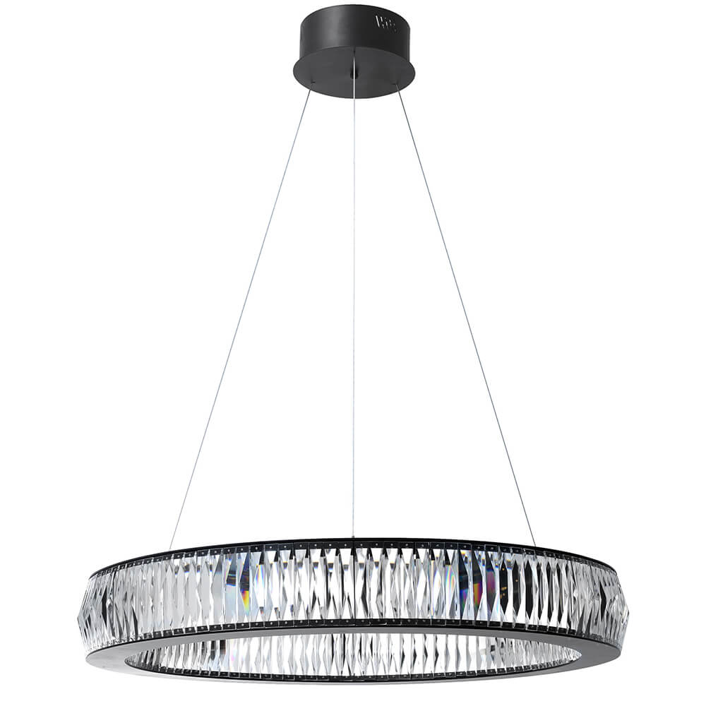 Vancouver Round Crystal Chandelier Large