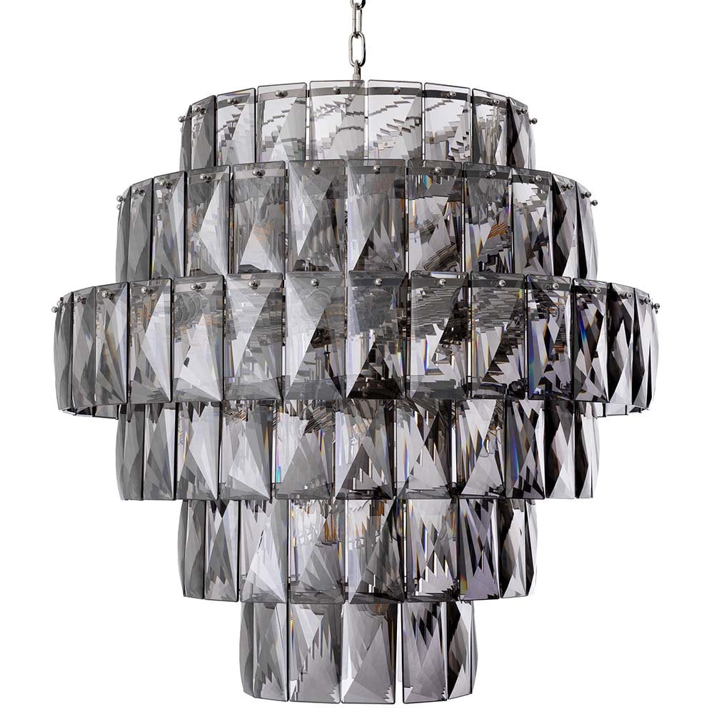 Amazone Large Chandelier - Smoke
