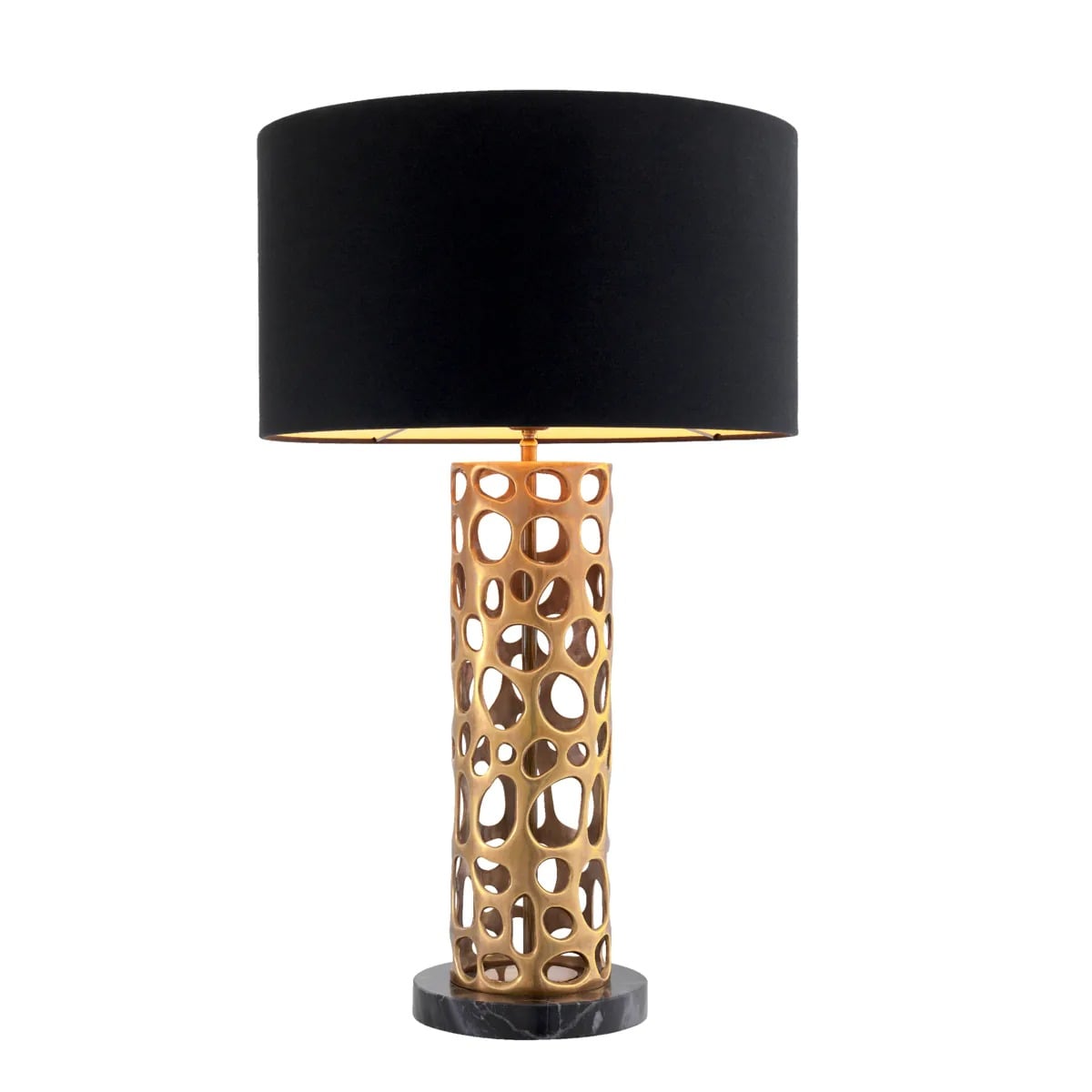 Table Lamp Dix in Vintage Brass