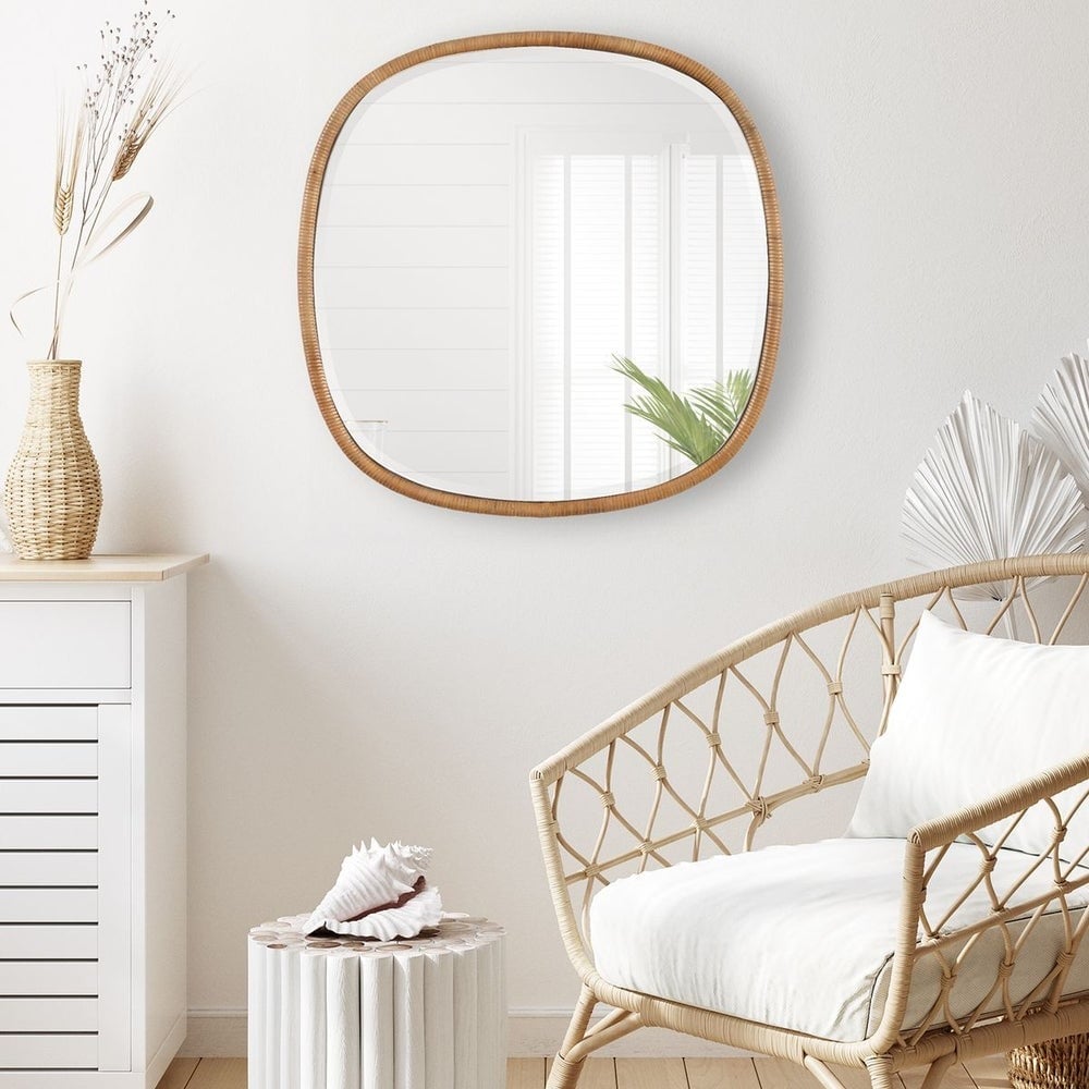 Cordelia Rattan Mirror