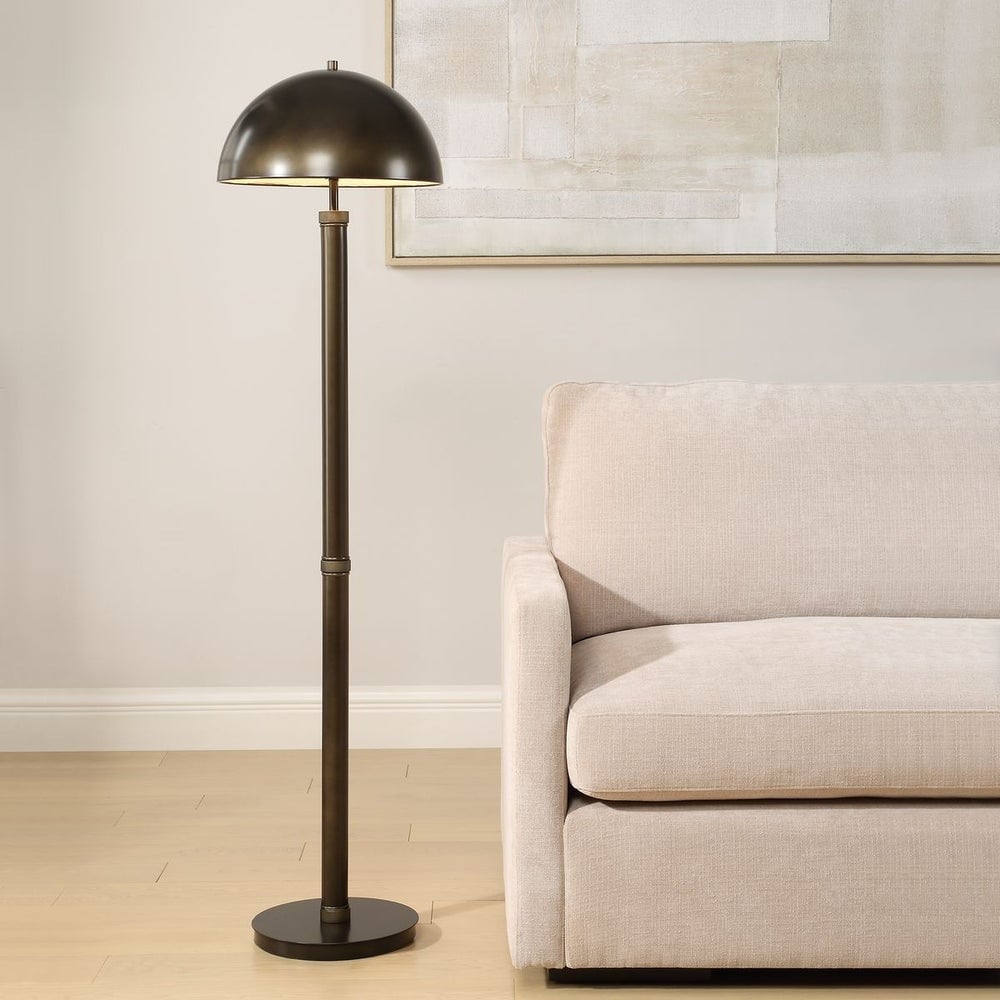 Charles Floor Lamp in Dark Bronze