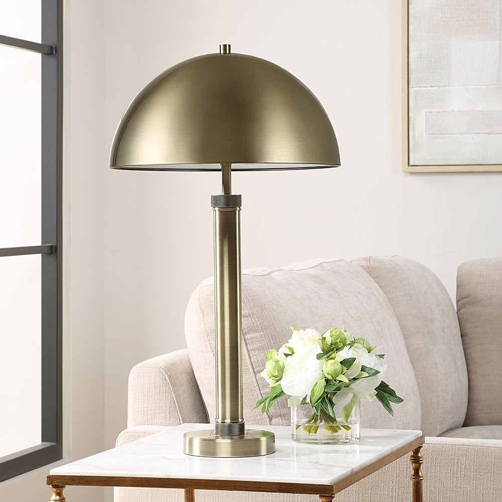 Charles Table Lamp in Antique Brass