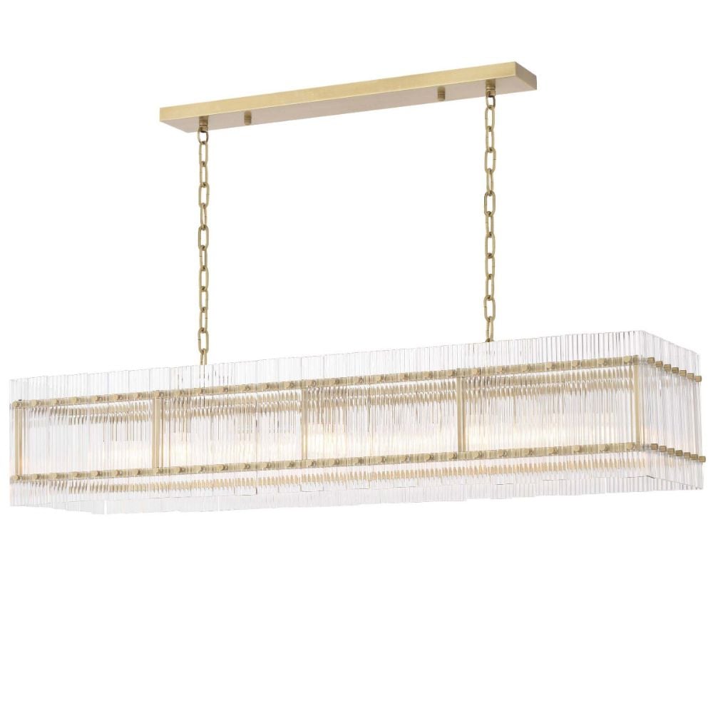 Ruby Rectangular Chandelier