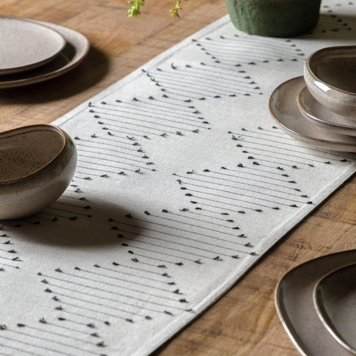 Diamond Weave Table Runner Small
