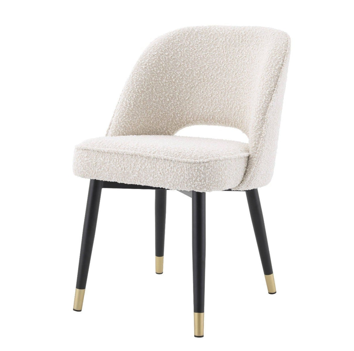 Cliff Dining Chairs in Boucle Cream - Set of 2