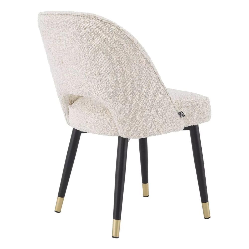 Cliff Dining Chairs in Boucle Cream - Set of 2