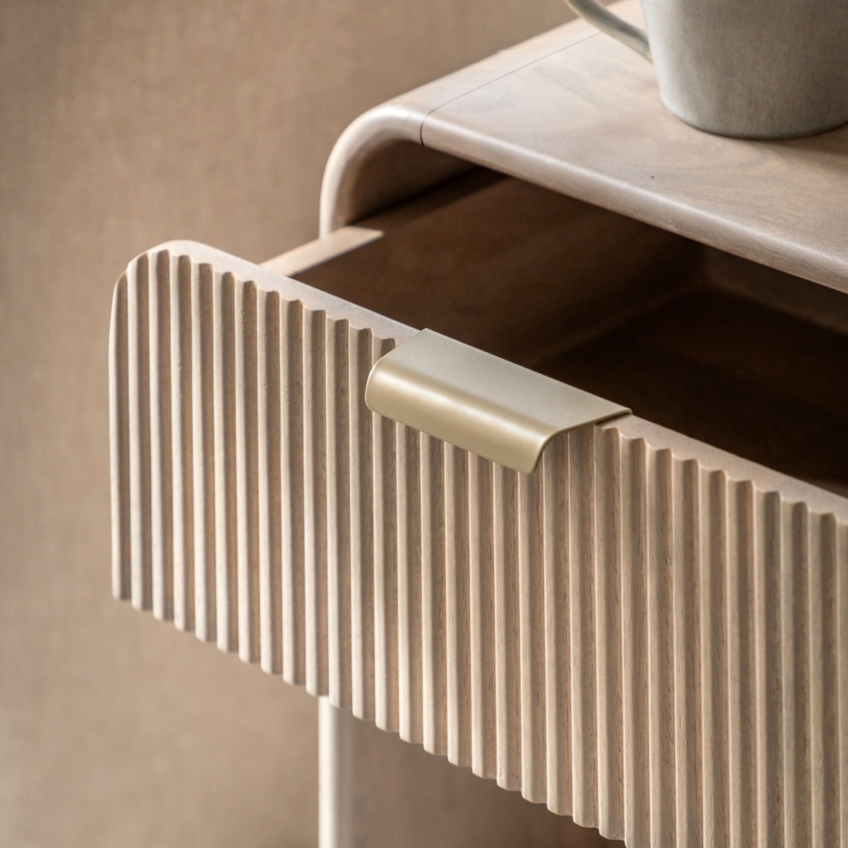 Celena 1 Drawer Bedside Table Large