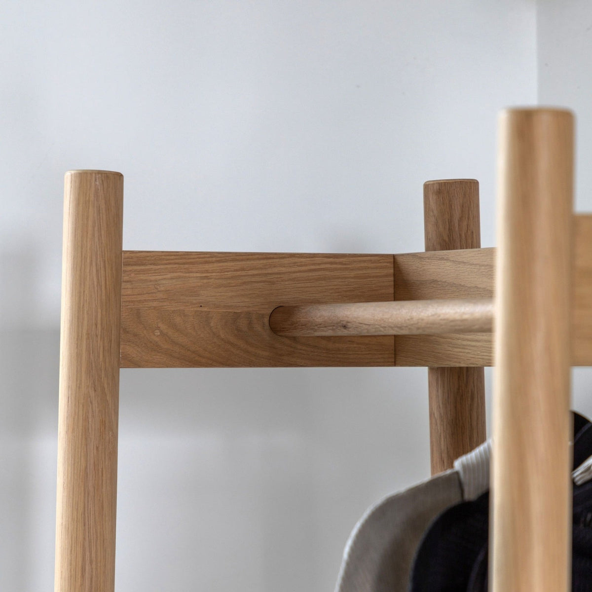 Heath Open Wardrobe in Natural