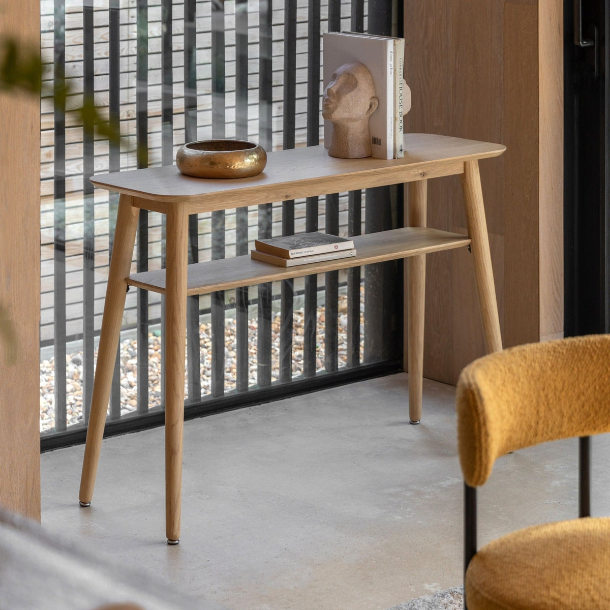 Heath Console Table in Natural