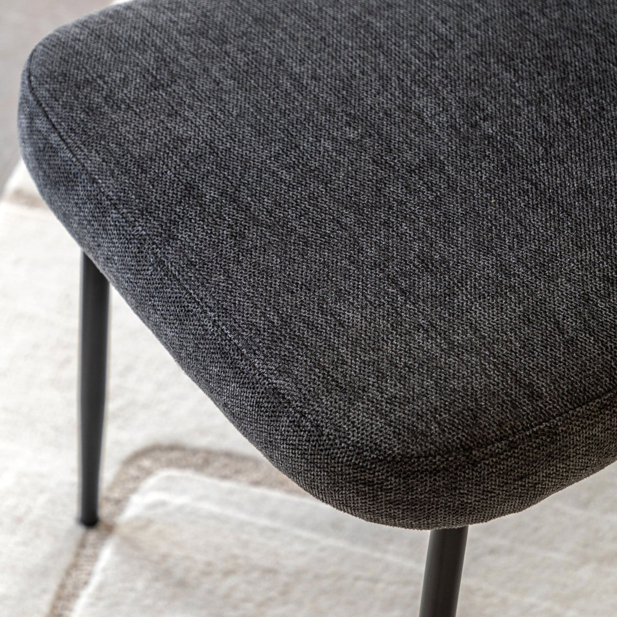 Otto Dining Chair in Charcoal Set of 2