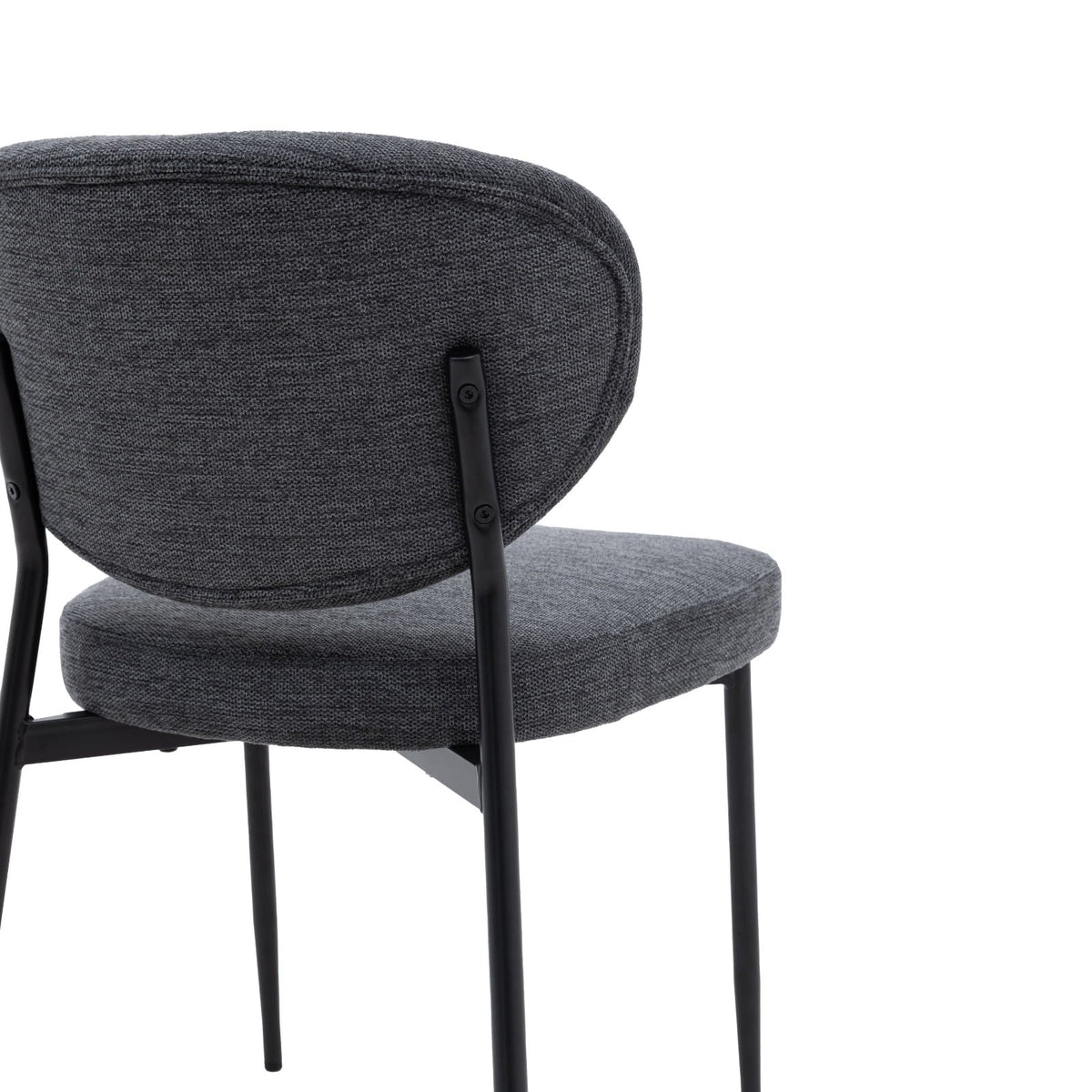 Otto Dining Chair in Charcoal Set of 2