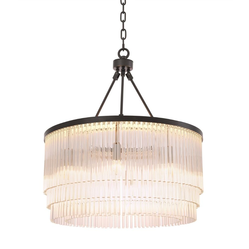 Hector Chandelier in Bronze