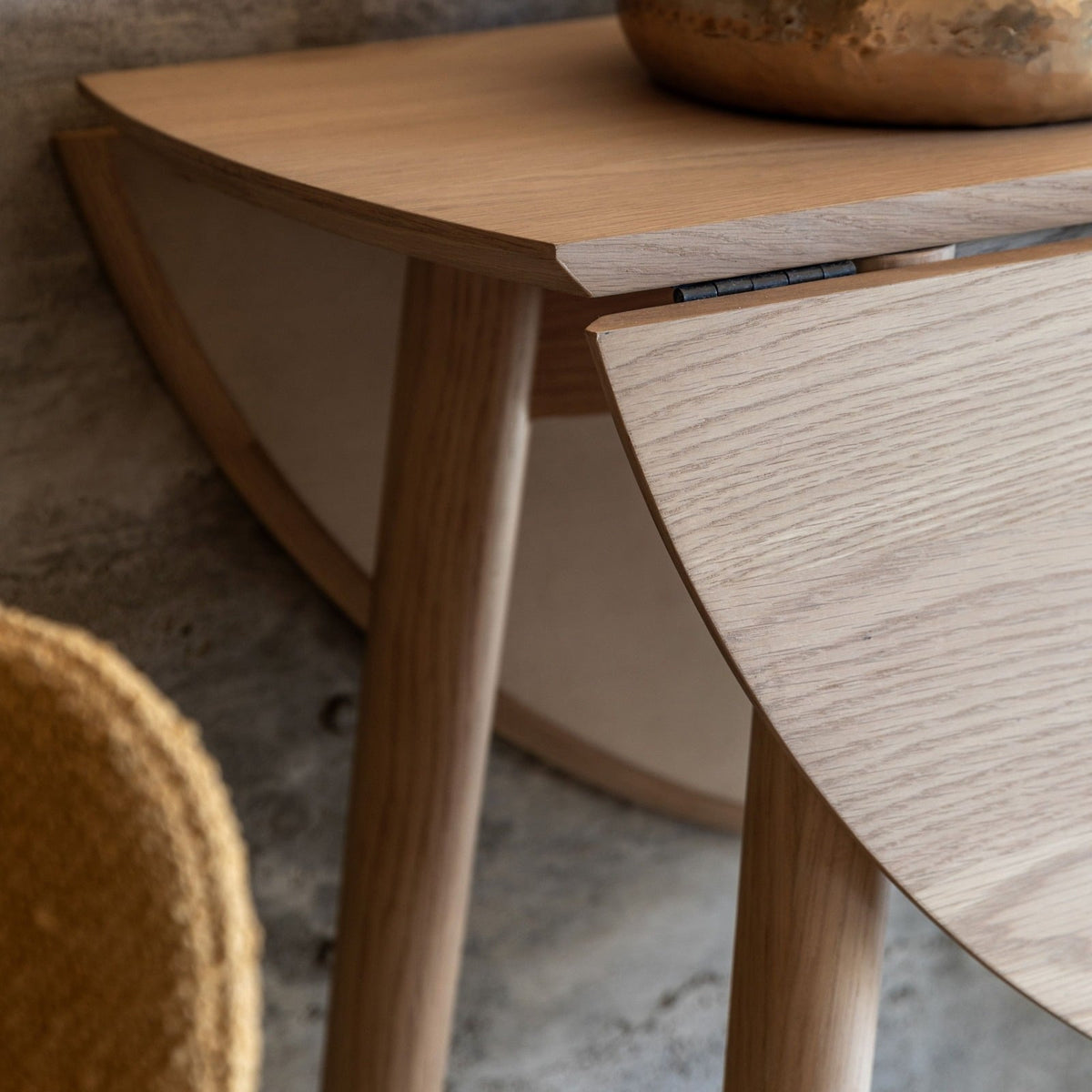 Heath Folding Dining Table in Natural - 100cm