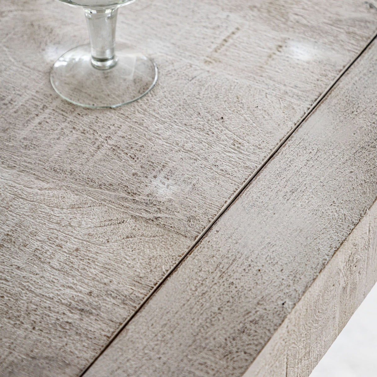 Wisconsin Dining Table in Whitewash - 200cm