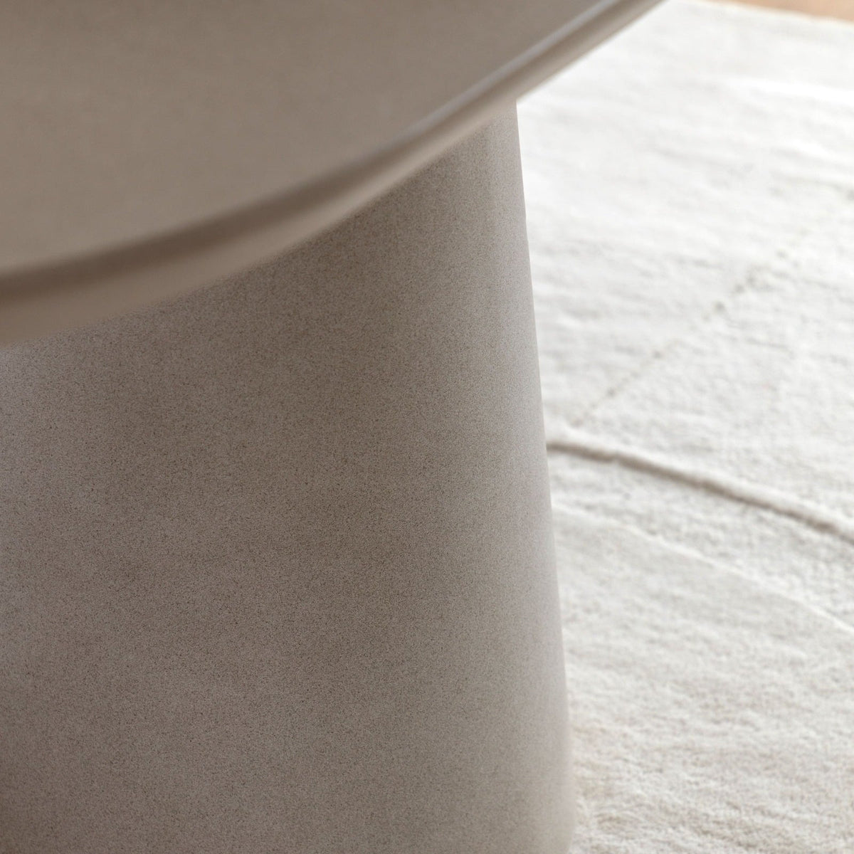 Pietra Oval Dining Table in Linen - 200cm
