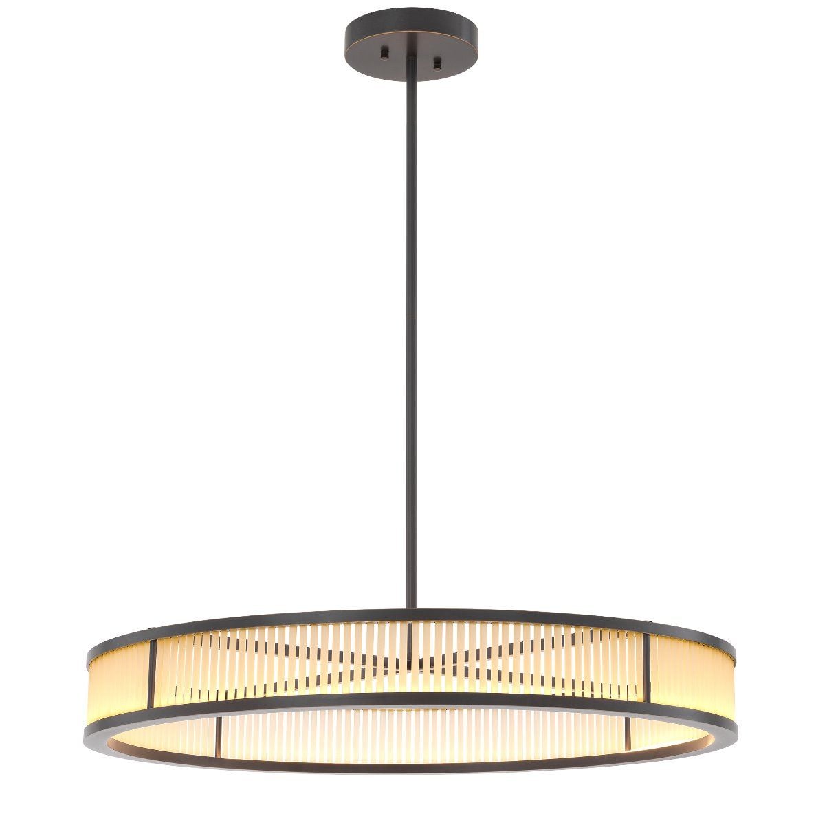 Large Thibaud Chandelier in Bronze