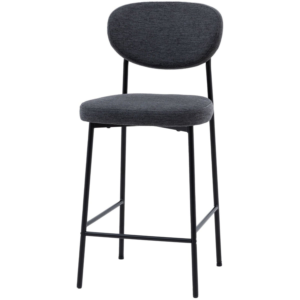 Otto Counter Stool in Charcoal Set of 2