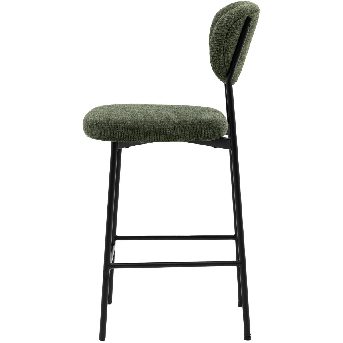 Otto Counter Stool in Green Set of 2