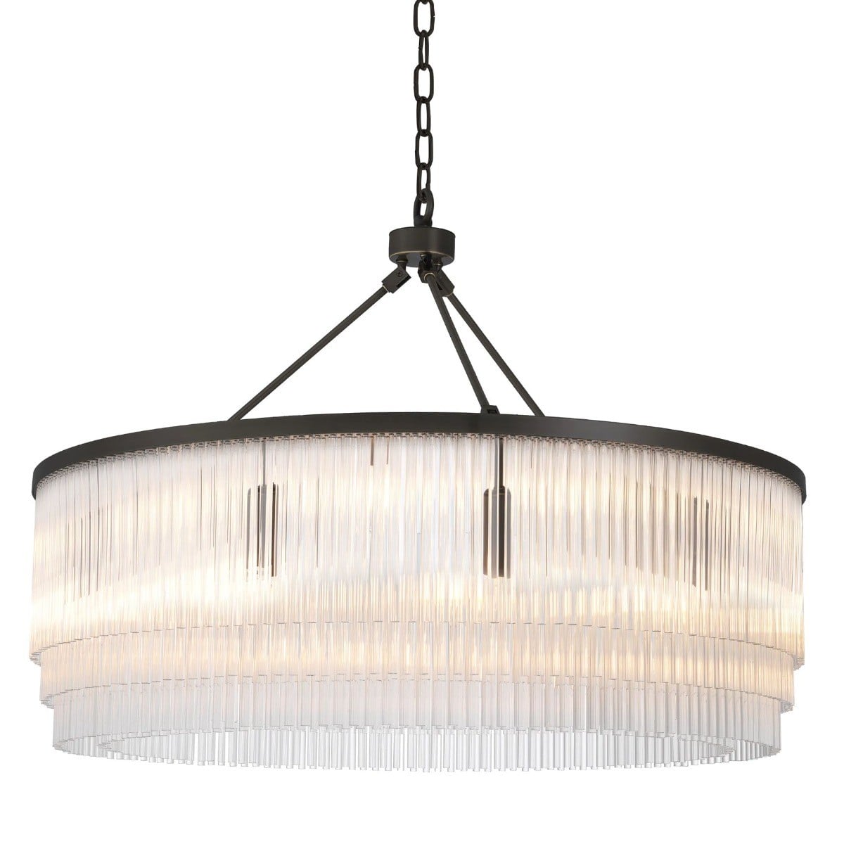 Hector Chandelier in Bronze - Large