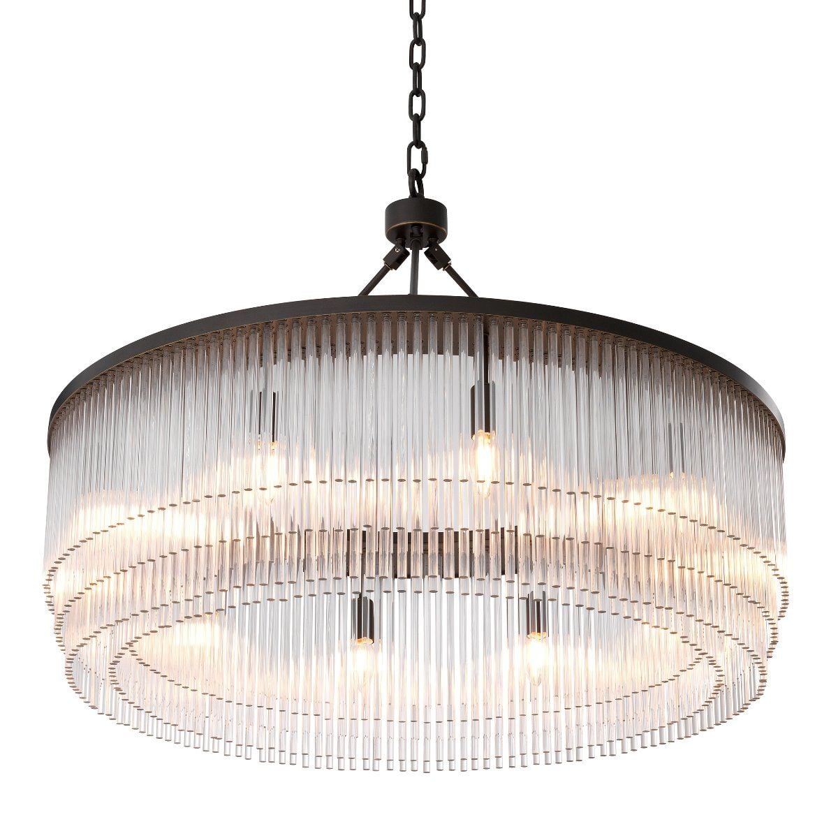 Hector Chandelier in Bronze - Large