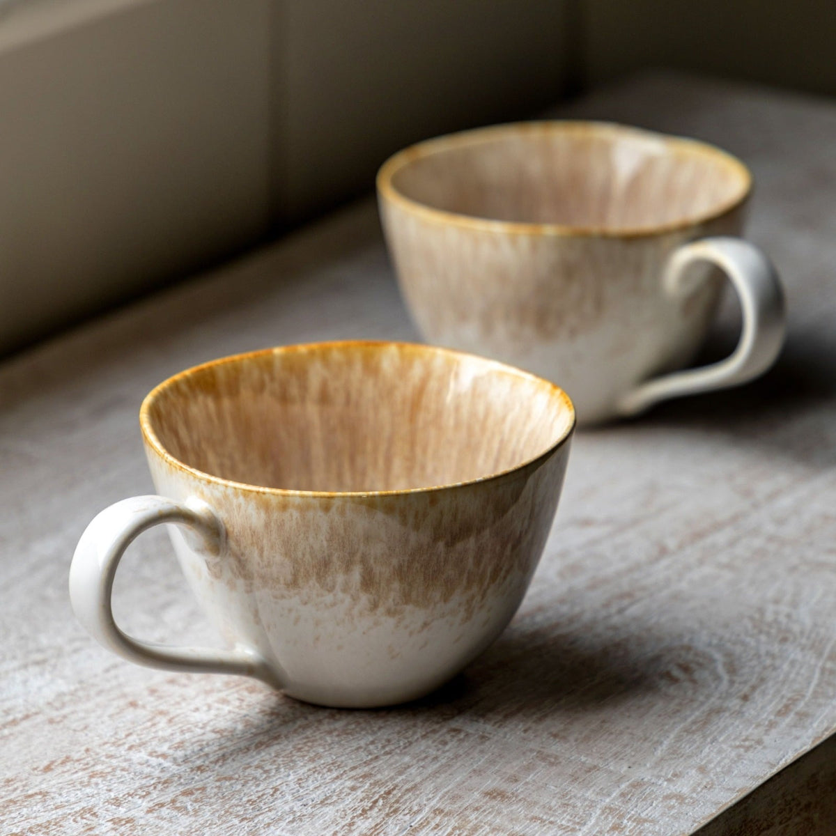 Reactive Organic Mug Camel Set 4