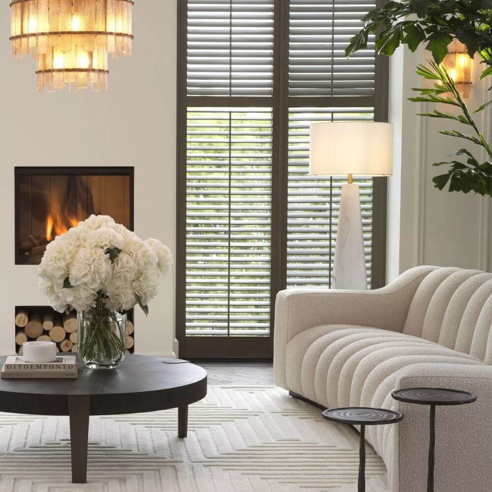 Kelly Sofa in Bouclé Cream - Large