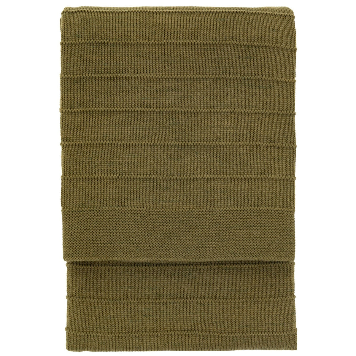 Florence Knit Throw in Olive