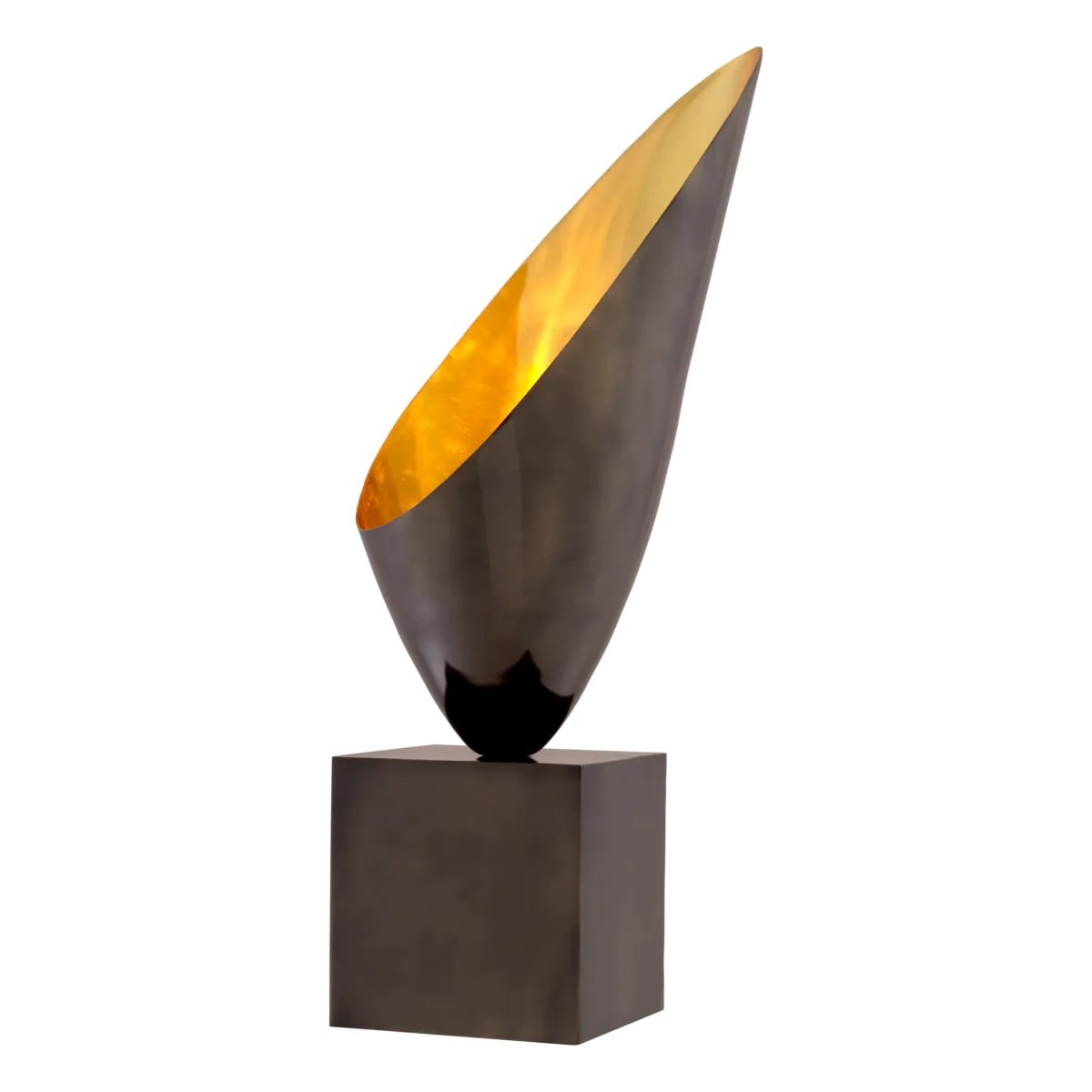 Table Lamp Grotto in Gunmetal