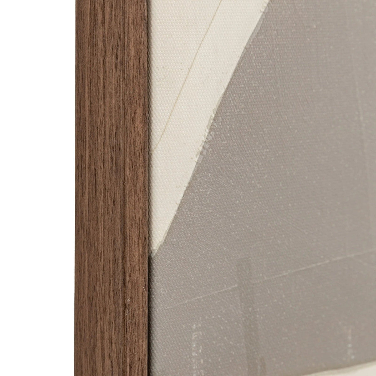 Cemento Abstract Framed Canvas