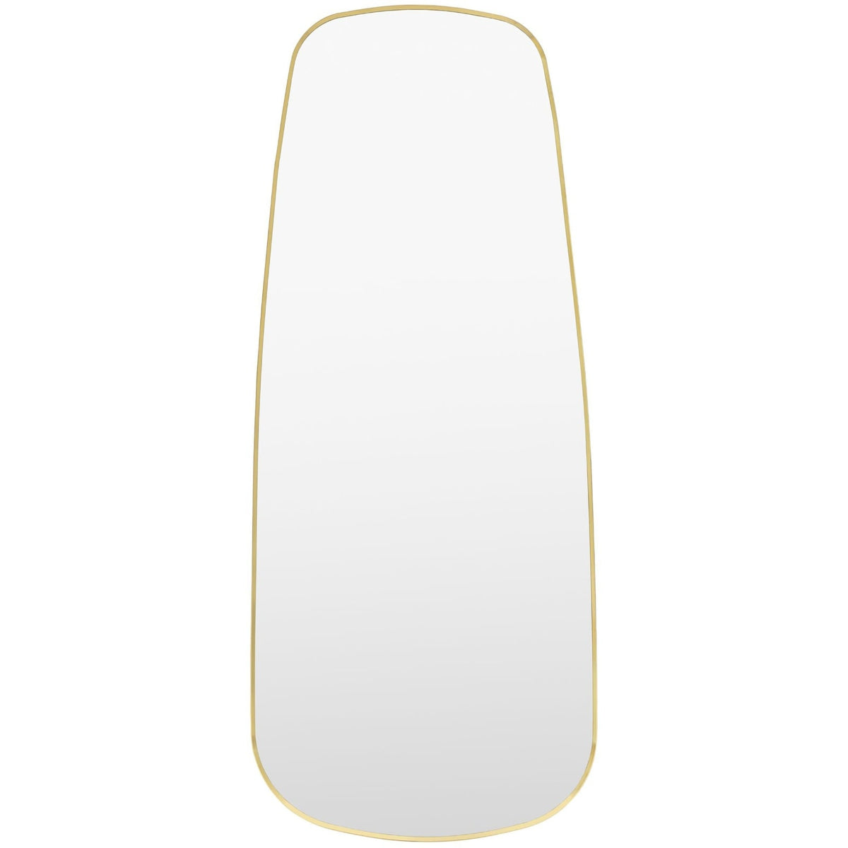 Holworth Shaped Leaner Mirror Gold