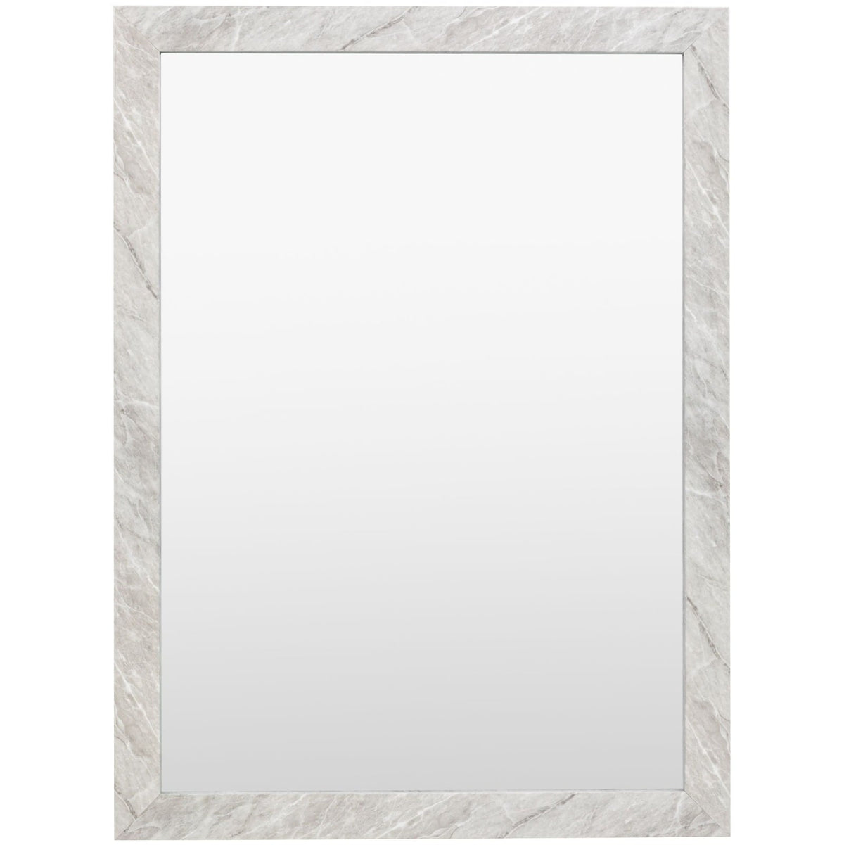 Romano Rectangle Mirror Marbled White