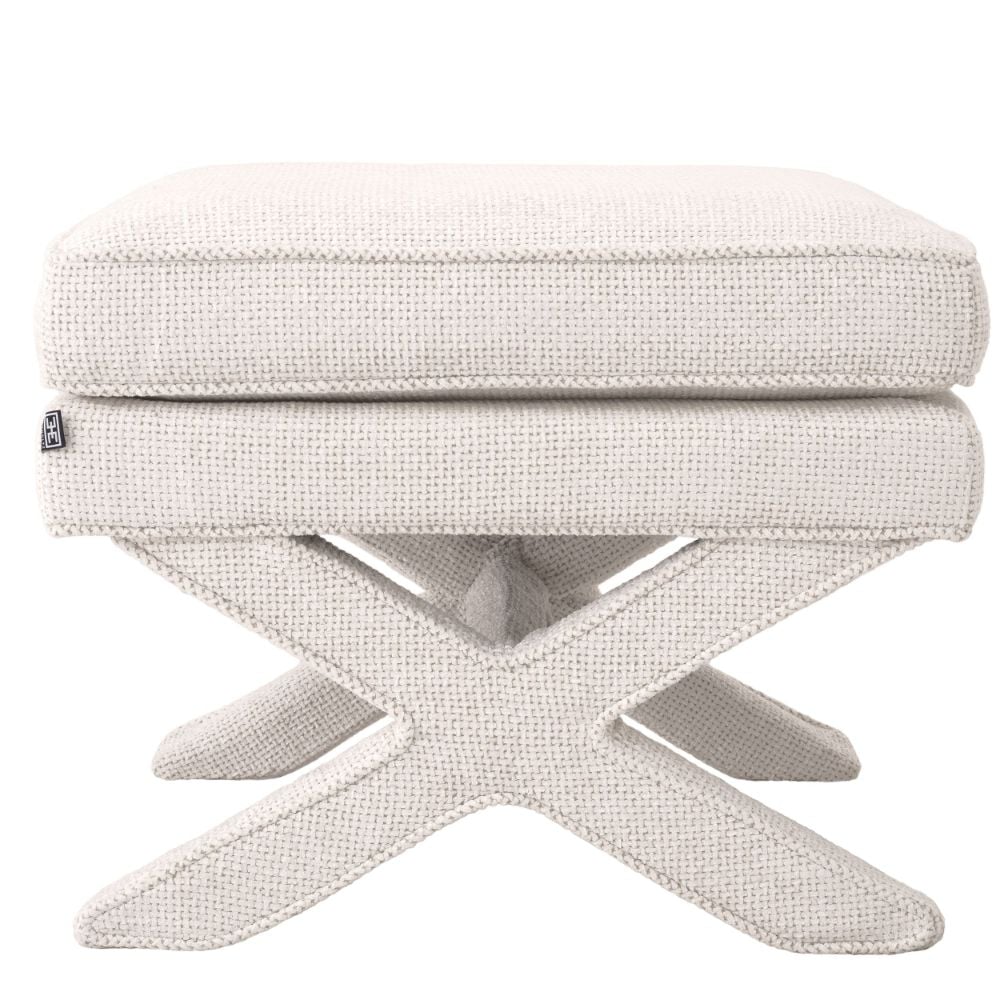 Cordoba Stool in Lyssa Off-White