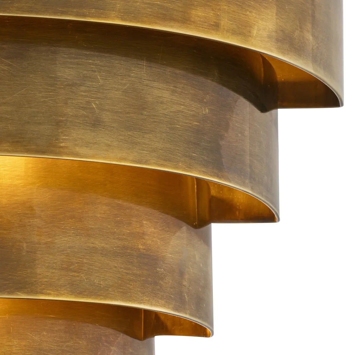 Rizzi Wall Lamp in Vintage Brass Finish