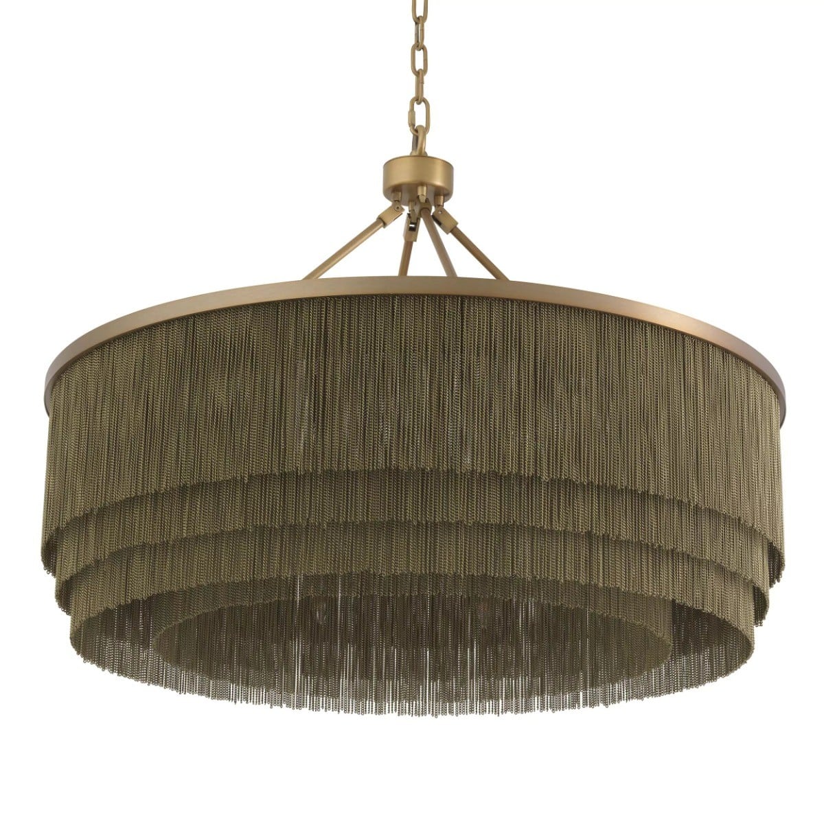 Tissot Chandelier Large Brass