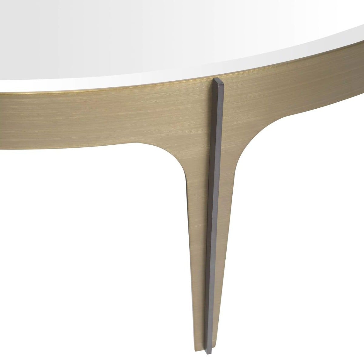 Artemisa Coffee Table in Brushed Brass