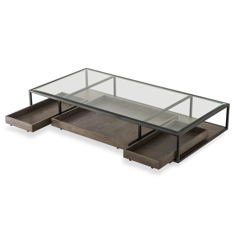 Roxton Coffee Table in Bronze
