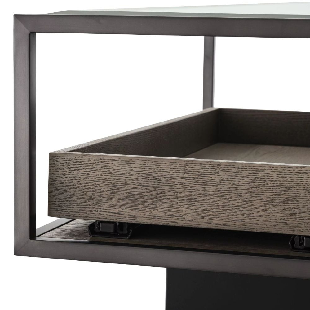 Roxton Coffee Table in Bronze