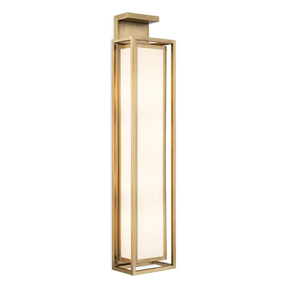 Versus Wall Light in Brass