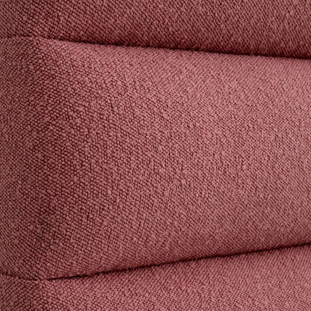 Shermin Headboard in Bouclé Rose