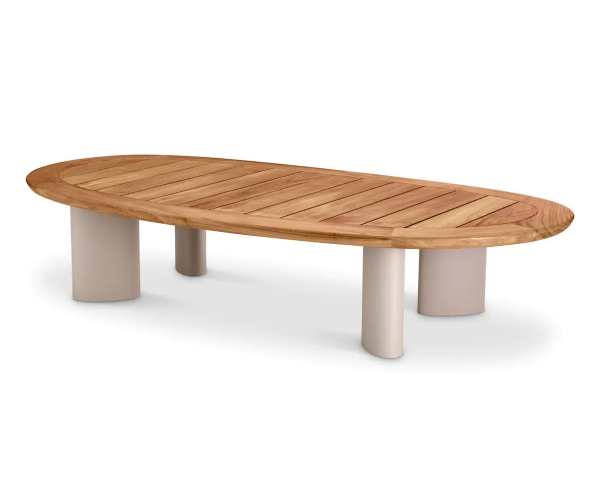 Outdoor Teak Coffee Table Free Form