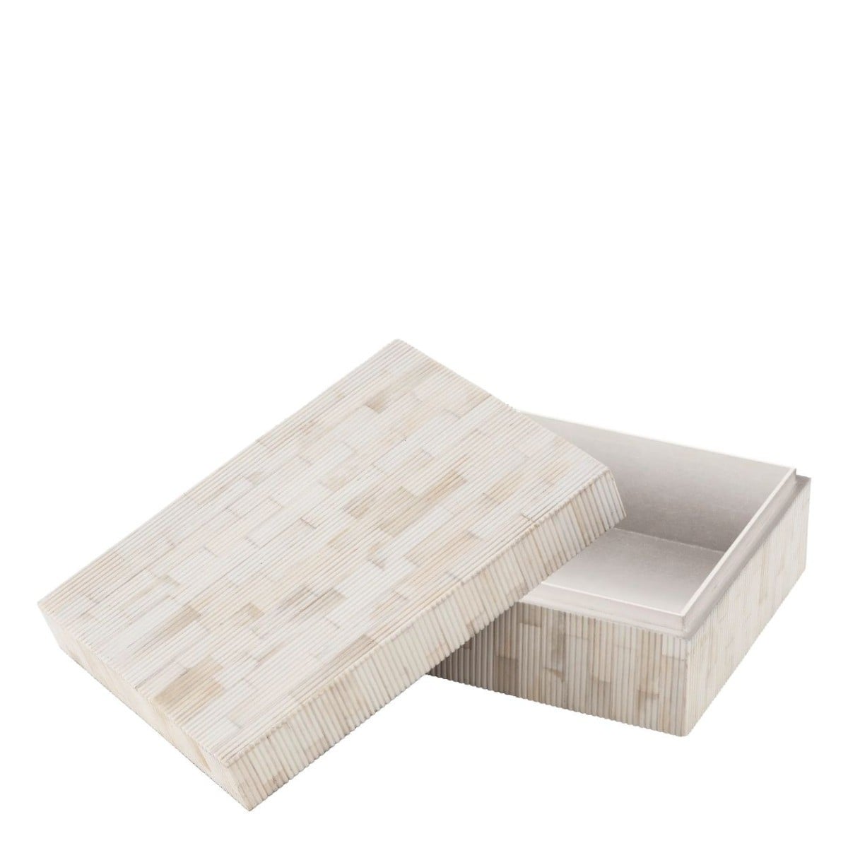 Scoop Box in Natural Bone - Small