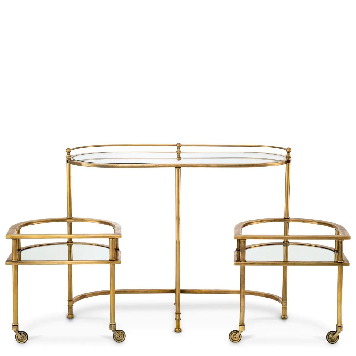 Trolley Lavalle in Vintage Brass Finish